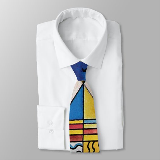 ワシリーカンディンスキー素晴らしキエフ抽象芸術の門 ネクタイ (タイ)