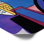 ワシリーカンディンスキー素晴らしキエフ抽象芸術の門 ポスター (角)