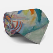 ワシリーカンディンスキー赤ステインクラシック抽象芸術アート ネクタイ (ロール)