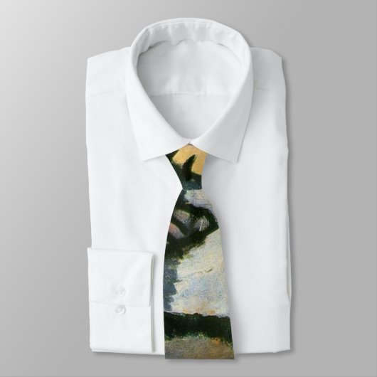 ワシリーカンディンスキー黒点絵画抽象芸術 ネクタイ (タイ)