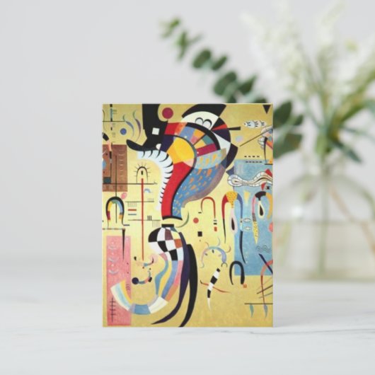 ワシリーカンディンスキー ポストカード (スタンド正面)