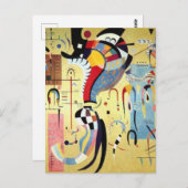 ワシリーカンディンスキー ポストカード (正面/裏面)