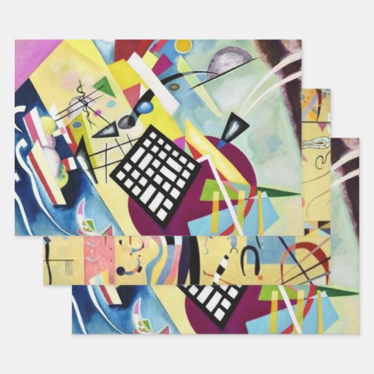 ワシリーカンディンスキー ラッピングペーパーシート (セット)