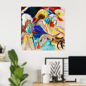 ワシリーカンディンスキー |即興曲第30号 – 1913年 ポスター (ホームオフィス)