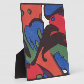 ワシリーカンディンスキーFranzマークブルーライダ絵画ーズ フォトプラーク (側面)