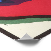 ワシリーカンディンスキーFranzマークブルーライダ絵画ーズ ポスター (角)