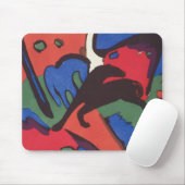 ワシリーカンディンスキーFranzマークブルーライダ絵画ーズ マウスパッド (マウス)