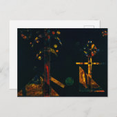 ワシリー・カンディンスキーによるクリスマスのためにニーナへ ポストカード (正面/裏面)