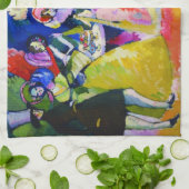 ワシリー・カンディンスキーによるコリニン群 キッチンタオル (折り畳み)