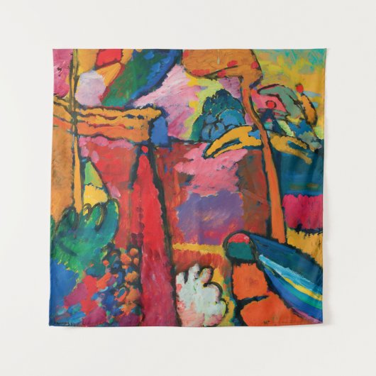 ワシリー・カンディンスキーによる即興演奏のための研究Ⅴ タペストリー (正面(横))