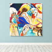 ワシリー・カンディンスキーによる即興30(キャノン) キャンバスプリント (インサイチュ (ウッドフロア))