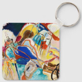 ワシリー・カンディンスキーによる即興30(キャノン) キーホルダー (裏面)