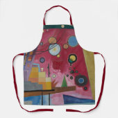 ワシリー・カンディンスキーによる重い赤 エプロン (正面)