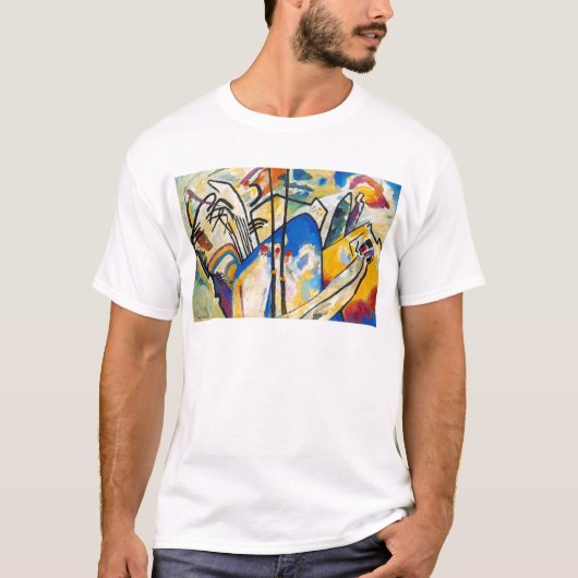 ワシリー・カンディンスキー コンポジション IV - 抽象芸術 Tシャツ (正面)