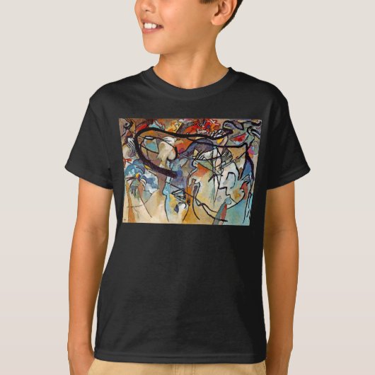 ワシリー・カンディンスキー - コンポジションV抽象芸術 Tシャツ (正面)