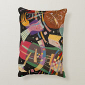 ワシリー・カンディンスキー – コンポジションX、1939年 アクセントクッション (裏面(縦))