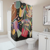 ワシリー・カンディンスキー – コンポジションX、1939年 シャワーカーテン (インサイチュ)