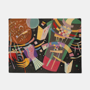 ワシリー・カンディンスキー – コンポジションX、1939年 ドアマット