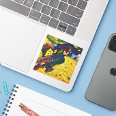 ワシリー・カンディンスキー。ムルナウの家表現主義 シール (ノートパソコンとiPhone)