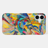 ワシリー・カンディンスキー 抽象画 iPhoneケース (裏面横)