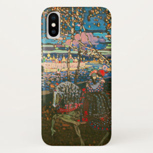 ワシリー・カンディンスキー 騎馬のカップル ロシア美術 iPhone X ケース