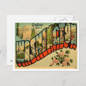 ワシントンからの挨拶 ポストカード (正面/裏面)