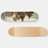 ワシントンがデラウェアを渡る スケートボード (横)