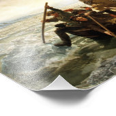 ワシントンがデラウェアを渡る フォトプリント            (角)