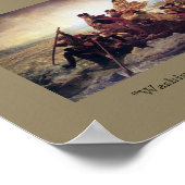 ワシントンがデラウェアを渡る ポスター (角)