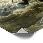 ワシントンがデラウェアを渡る ポスター (角)