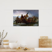 ワシントンがデラウェアを渡る ポスター (キッチン)