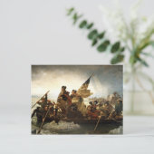 ワシントンがデラウェアを渡る ポストカード (スタンド正面)