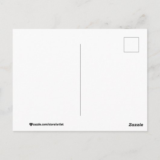 ワシントンがデラウェアを渡る ポストカード (裏面)