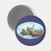 ワシントンがデラウェアを渡る マグネット (正面/裏面)