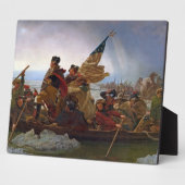 ワシントンがデラウェア川を渡る フォトプラーク (側面)