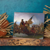 ワシントンがデラウェア川を渡る フォトプラーク (側面)