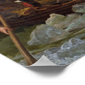 ワシントンがデラウェア川を渡る ポスター (角)