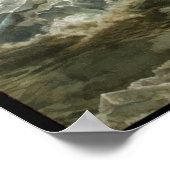 ワシントンがデラウェア州を横断縁ど- - ポスター (角)