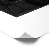 ワシントンが就任演説を行う ポスター (角)