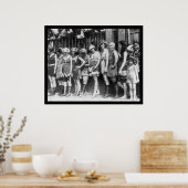 ワシントンでの入浴美しいコンテストDC 1920 ポスター (キッチン)