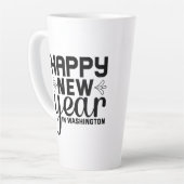 ワシントンで新年を祝おう-54688 カフェラテマグ (左アングル)