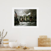 ワシントンとその将軍 ポスター (キッチン)