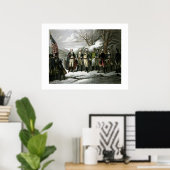 ワシントンとその将軍 ポスター (ホームオフィス)