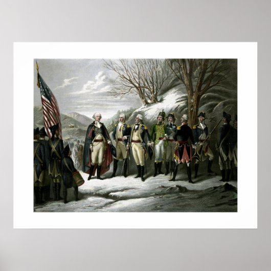 ワシントンとその将軍 ポスター (正面)