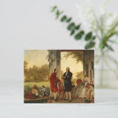 ワシントンとラファイエットアット山バーノン1784 ポストカード (スタンド正面)