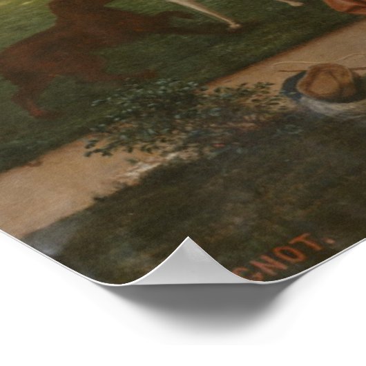 ワシントンとラファイエット ポスター (角)