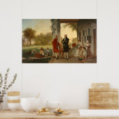 ワシントンとラファイエット ポスター (キッチン)