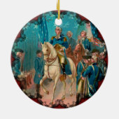 ワシントンと軍隊のオーナメント セラミックオーナメント (裏面)