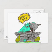 ワシントンに勝つ ポストカード (正面/裏面)