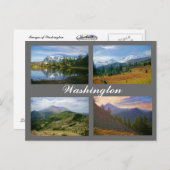 ワシントンのはがきの画像 ポストカード (正面/裏面)